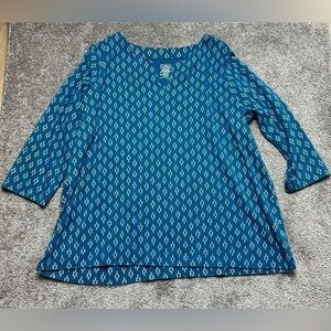 Women’s L.L bean 3/4 long sleeve shirt (1x)